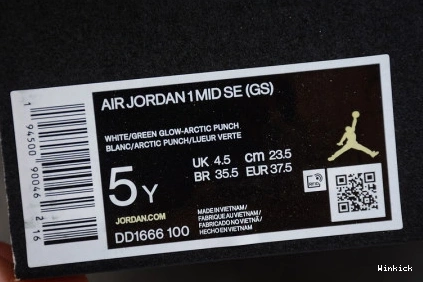 DD1666-100  DRIP JORDAN AIR PAINT MID 1 (GS) 0902